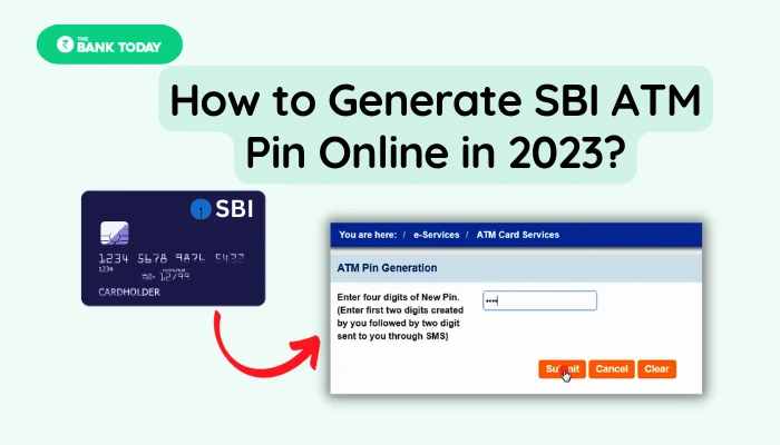 How to Generate SBI ATM Pin Online