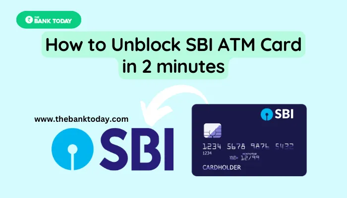 How to Unblock SBI ATM Card