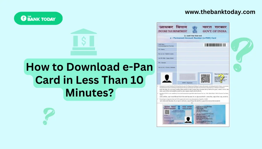 Download e-Pan Card